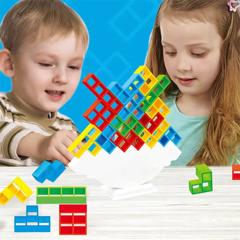 🔥👨‍👩‍👧‍👦Swing Stack Up Kids Balance Toy - Image 5