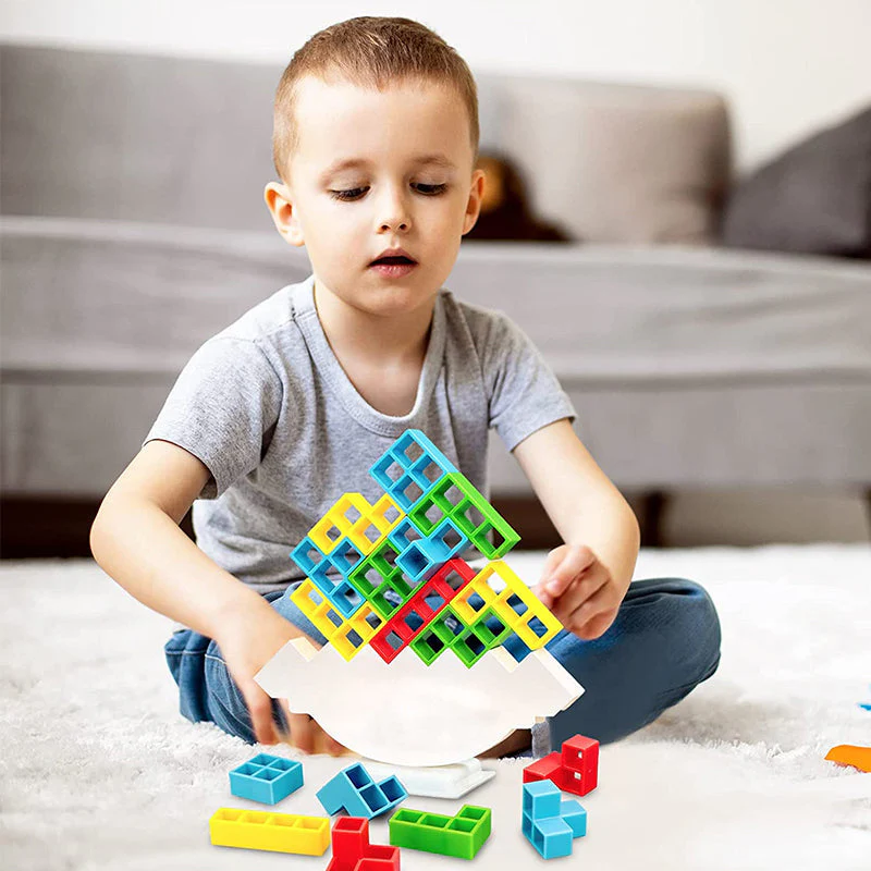 🔥👨‍👩‍👧‍👦Swing Stack Up Kids Balance Toy - Image 6