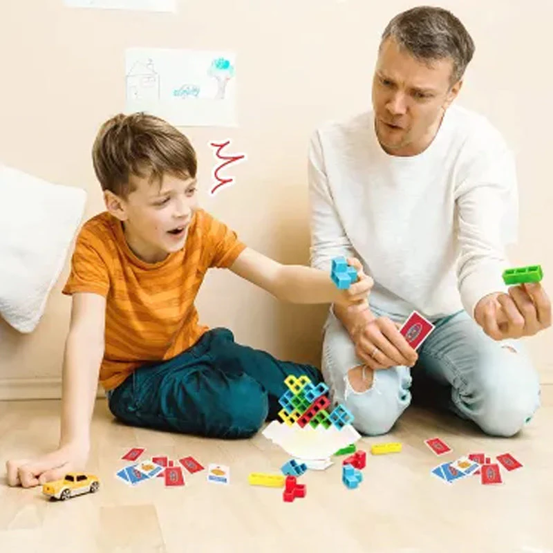 🔥👨‍👩‍👧‍👦Swing Stack Up Kids Balance Toy - Image 7
