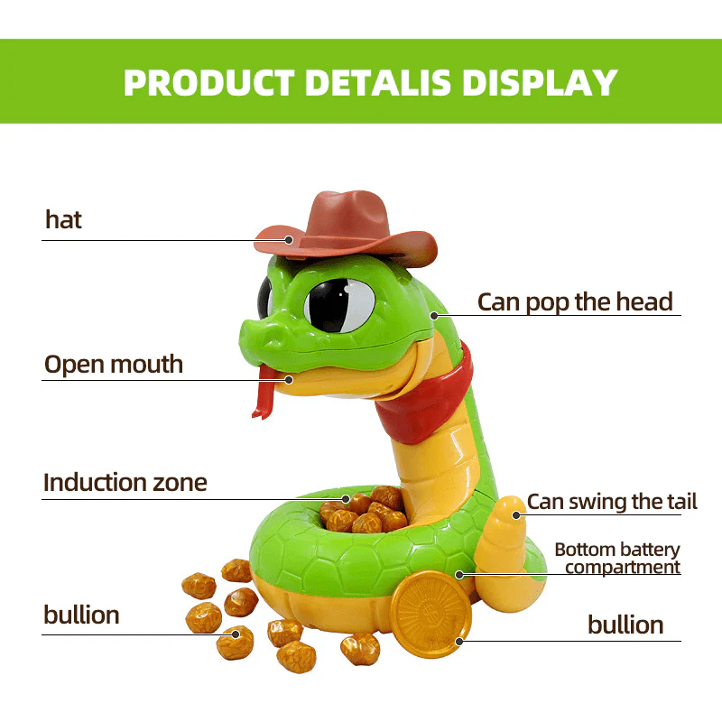 🐍Hungry Rattle Snake Gold Digger Board Game - Image 7