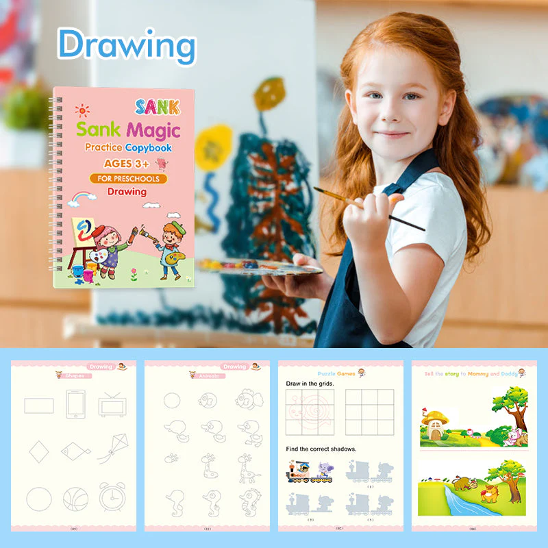 💥New Plus-Version 💥Magic Practice Copybook - Image 18