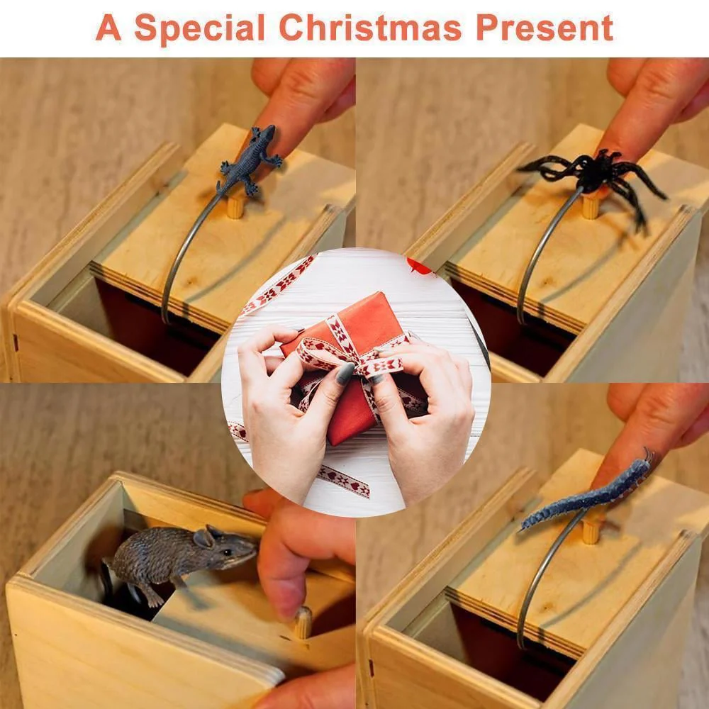 🔥Super Funny Crazy Prank Gift Box Spider - Image 5