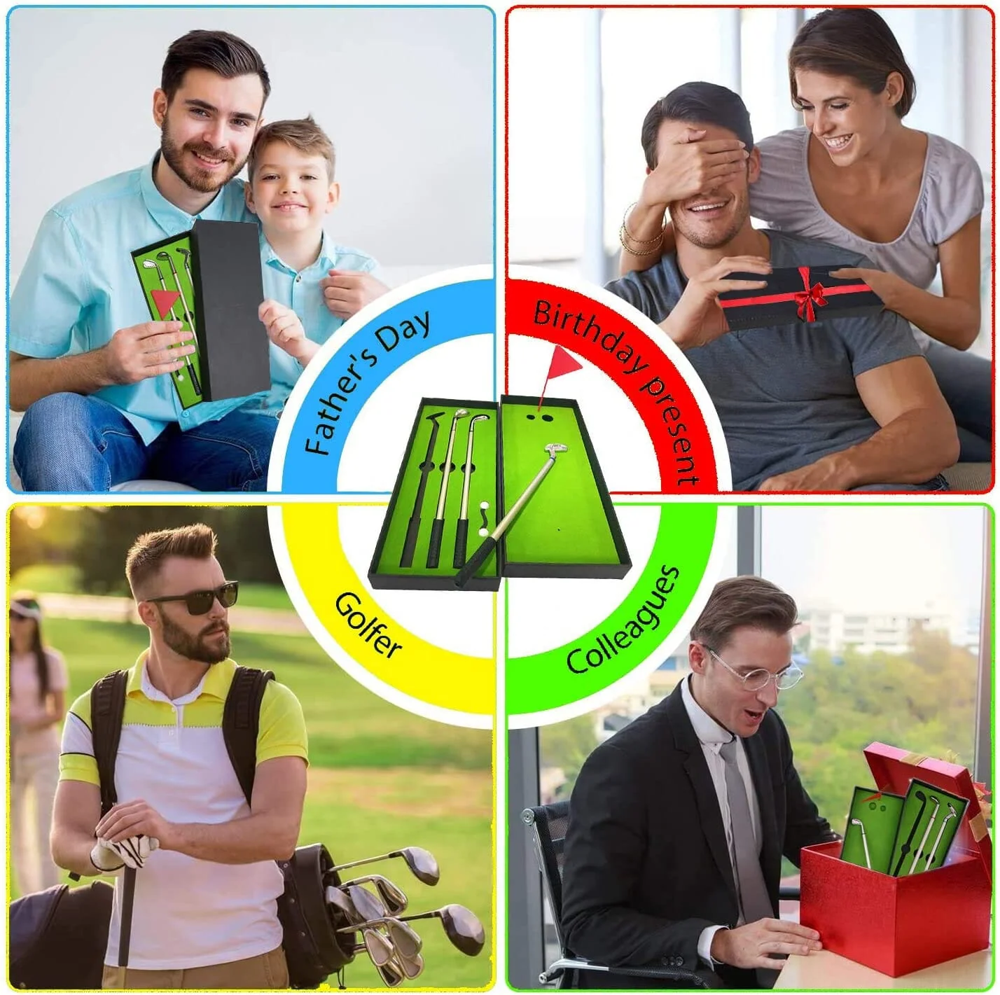 ⛳Funny gift Mini Desktop Golf Set with 3 pens🖊️ - Image 11