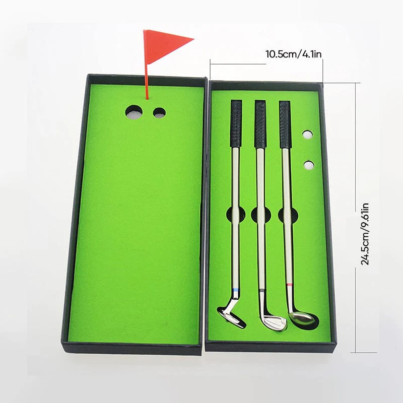 ⛳Funny gift Mini Desktop Golf Set with 3 pens🖊️ - Image 6