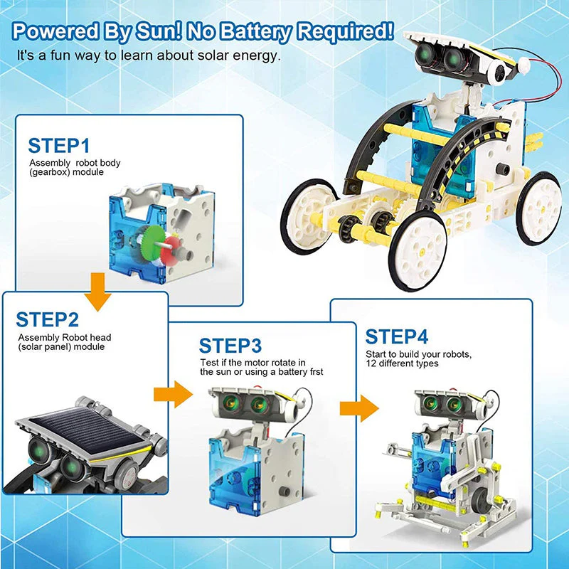 13-in-1 Education Solar Robot Toys - Image 6