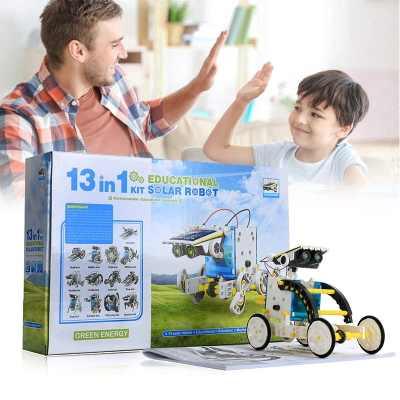 13-in-1 Education Solar Robot Toys - Image 8