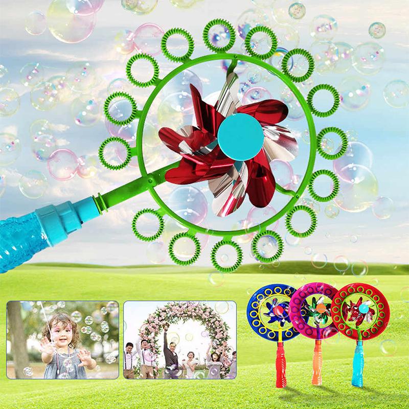 2-in-1 Magic Bubble Stick Windmill - Image 5
