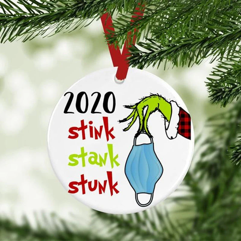 2020 Stink Stank Stunk Christmas Ornament - Image 14