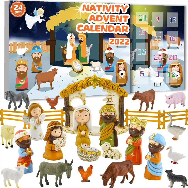 24 Days of Christmas Nativity Scene Set - Image 3