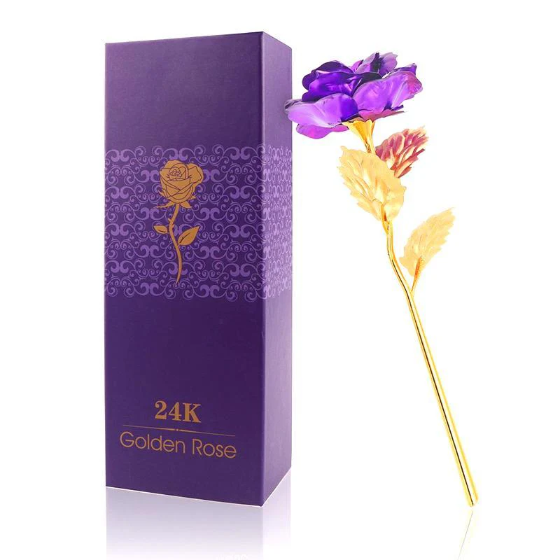 24K Gold Rose - Image 11