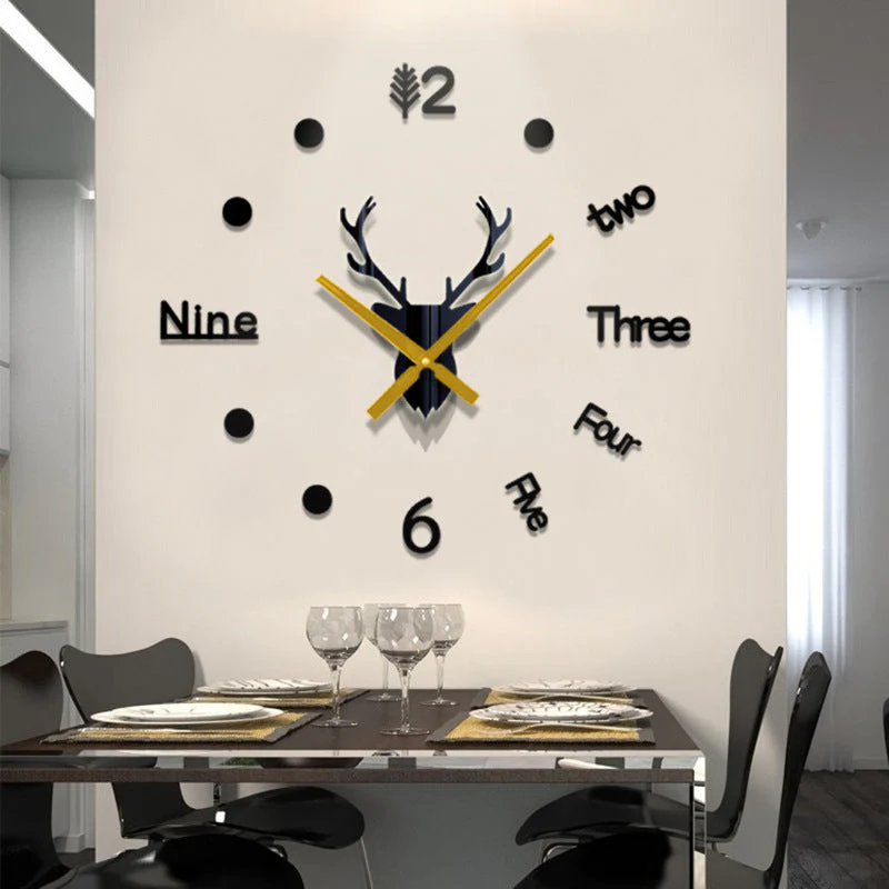 3D Creative Acrylic Hanging Clock - Image 16