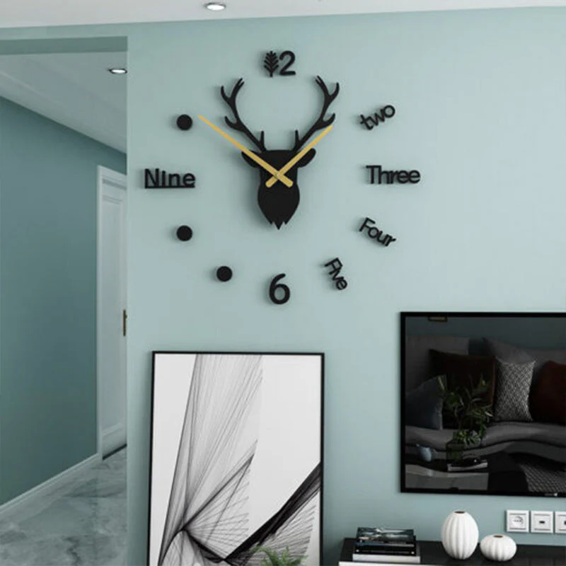 3D Creative Acrylic Hanging Clock - Image 6