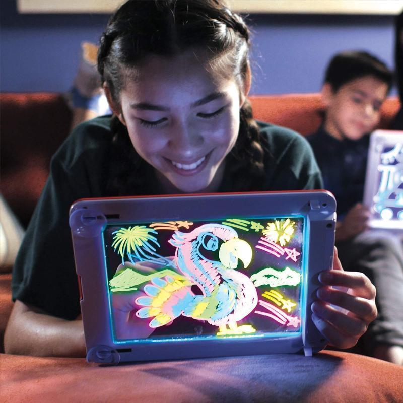 3D LED Luminous Magic Drawing Pad Toys - Image 10