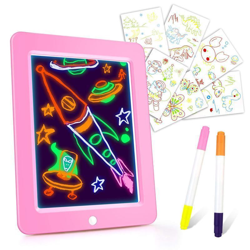 3D LED Luminous Magic Drawing Pad Toys - Image 11