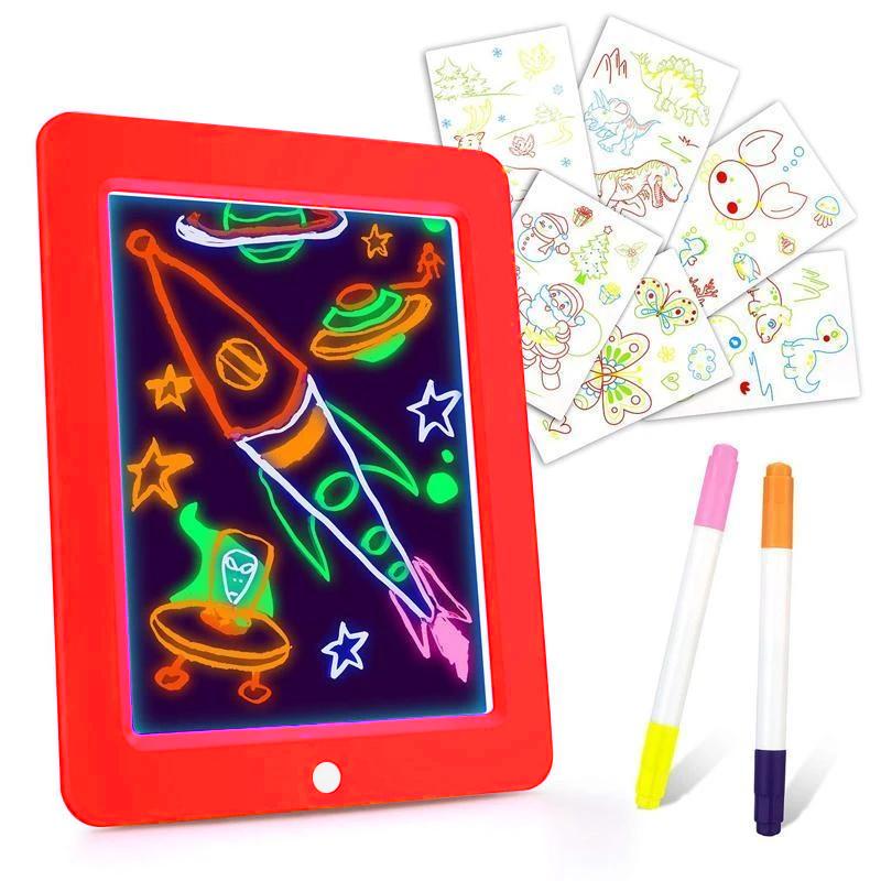 3D LED Luminous Magic Drawing Pad Toys - Image 12