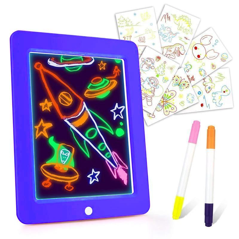 3D LED Luminous Magic Drawing Pad Toys - Image 13