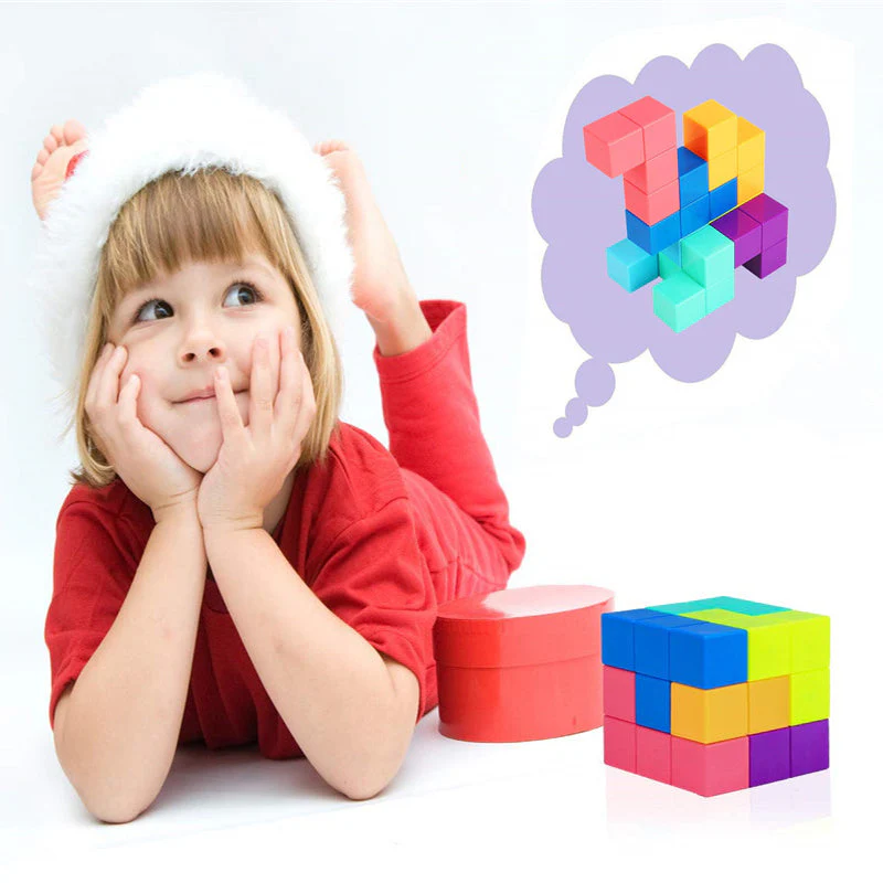 3D Magnetic Cube Building Blocks - Image 2