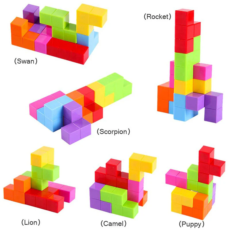 3D Magnetic Cube Building Blocks - Image 5