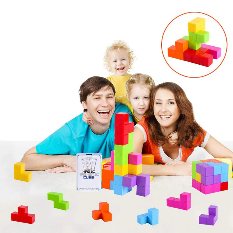 3D Magnetic Cube Building Blocks - Image 6