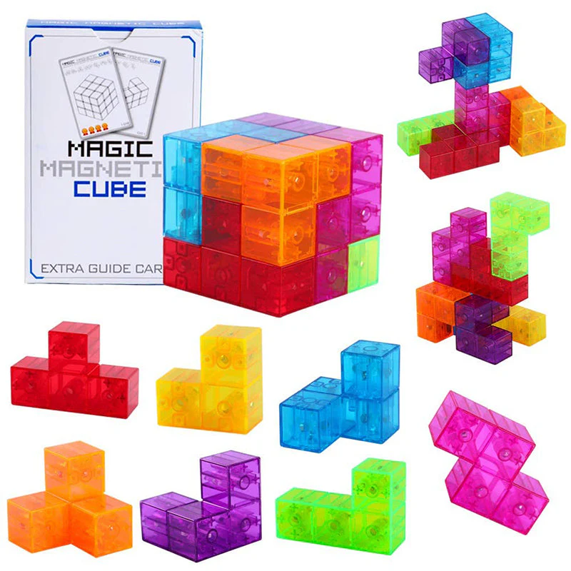 3D Magnetic Cube Building Blocks - Image 8