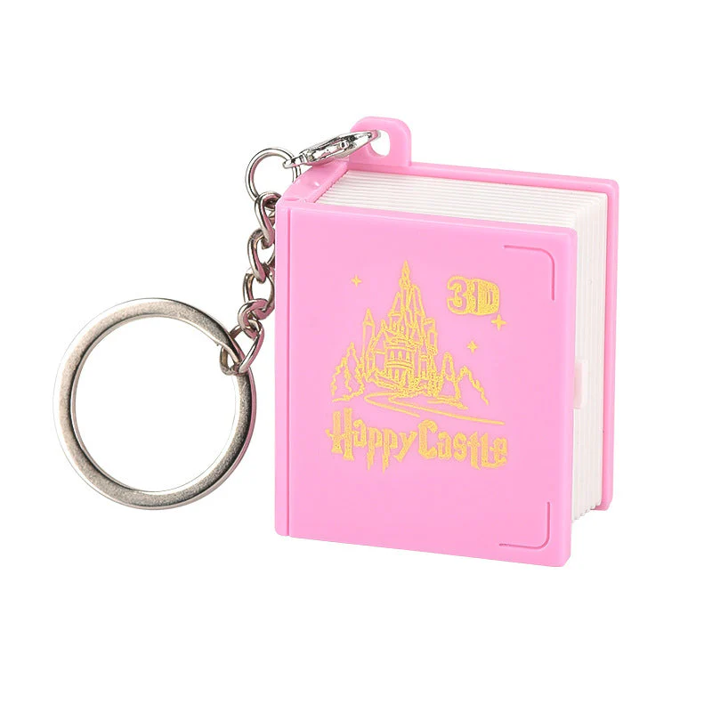 3D Stereoscopic Book Folding Pop-Up Book Keychain - Image 9