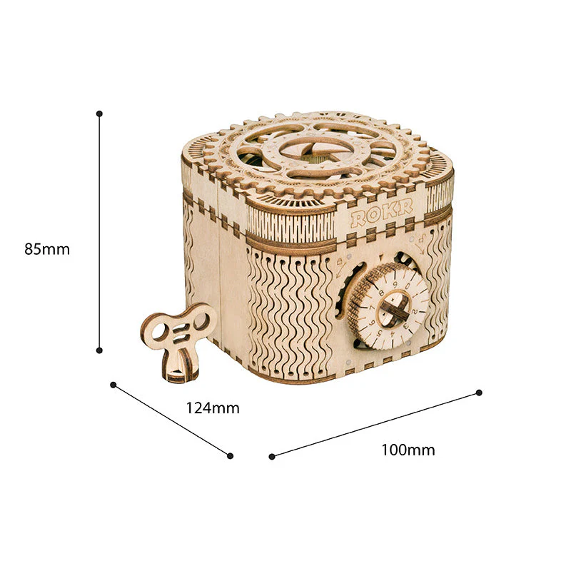 3D Three-Dimensional Puzzle Wood - Image 3