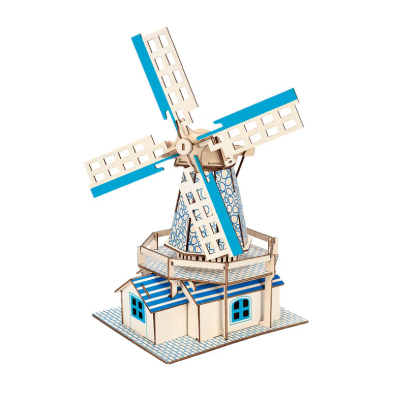 3D Wood Architecture Puzzle - Image 12