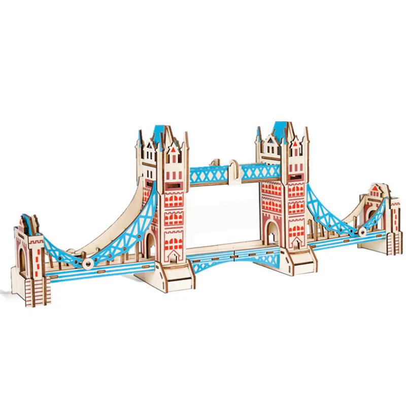 3D Wood Architecture Puzzle - Image 16