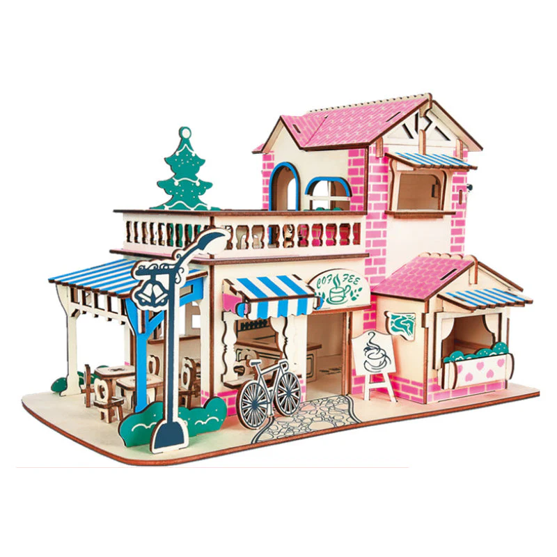 3D Wood Architecture Puzzle - Image 19