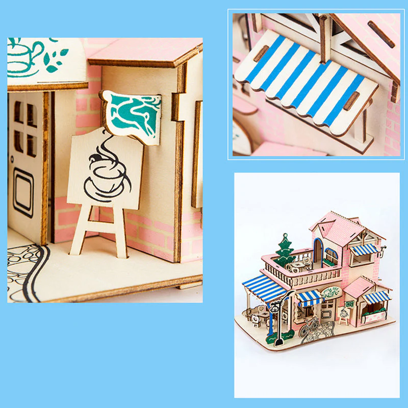 3D Wood Architecture Puzzle - Image 6
