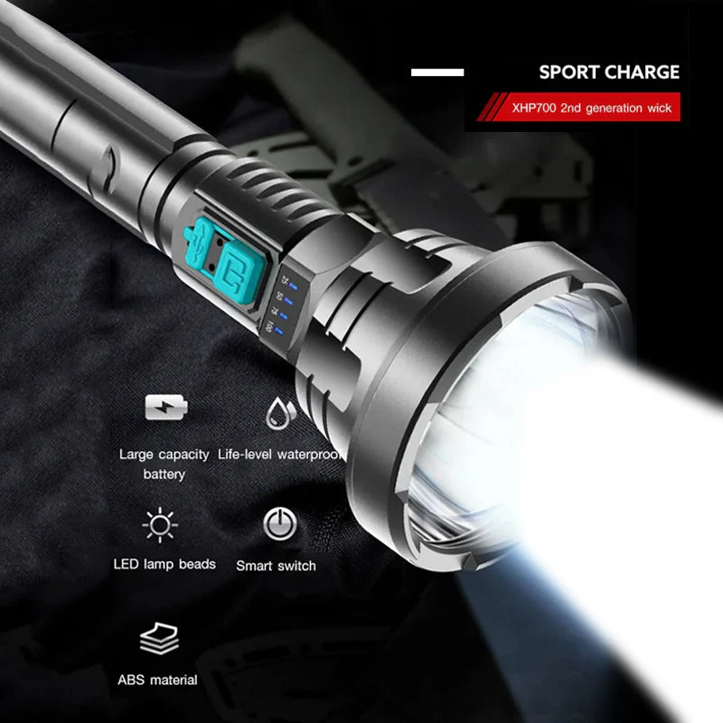 4-Core Powerful LED Flashlight - Image 6