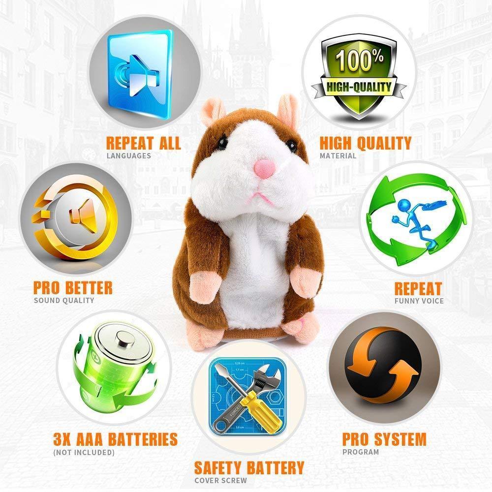 Amazing Talking Hamster Mouse Toy - Image 3