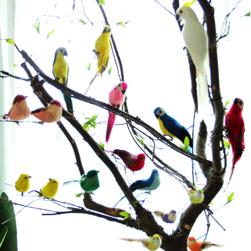 Artificial Birds Home Ornament - Image 10