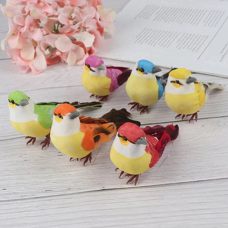 Artificial Birds Home Ornament - Image 12