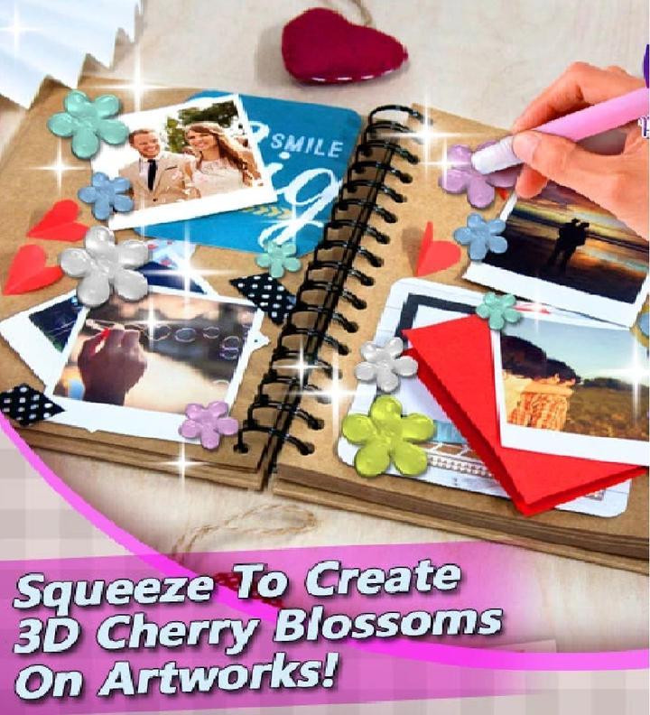 ArtsNCrafts 3D Cherry Blossoms Pen - Image 5