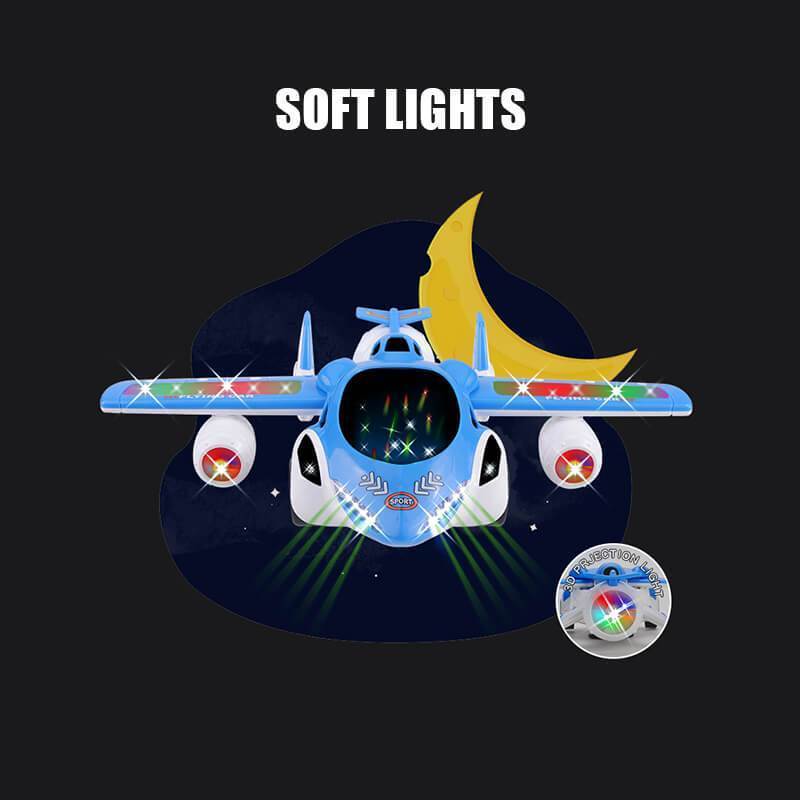 Automatic Rotation Music Aircraft Toys - Image 7