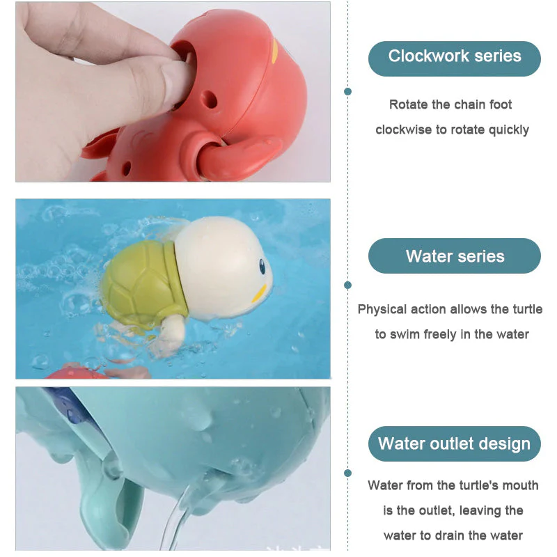 Baby Bathroom Clockwork Toy - Image 6