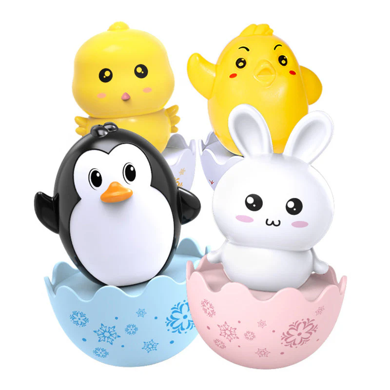 Baby Silicone Tumbler Toy - Image 2