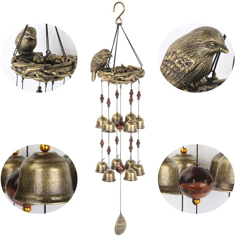 Bird Nest Wind Chime - Image 3