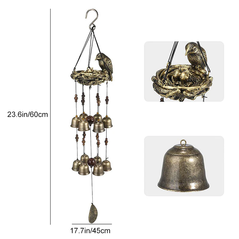 Bird Nest Wind Chime - Image 6