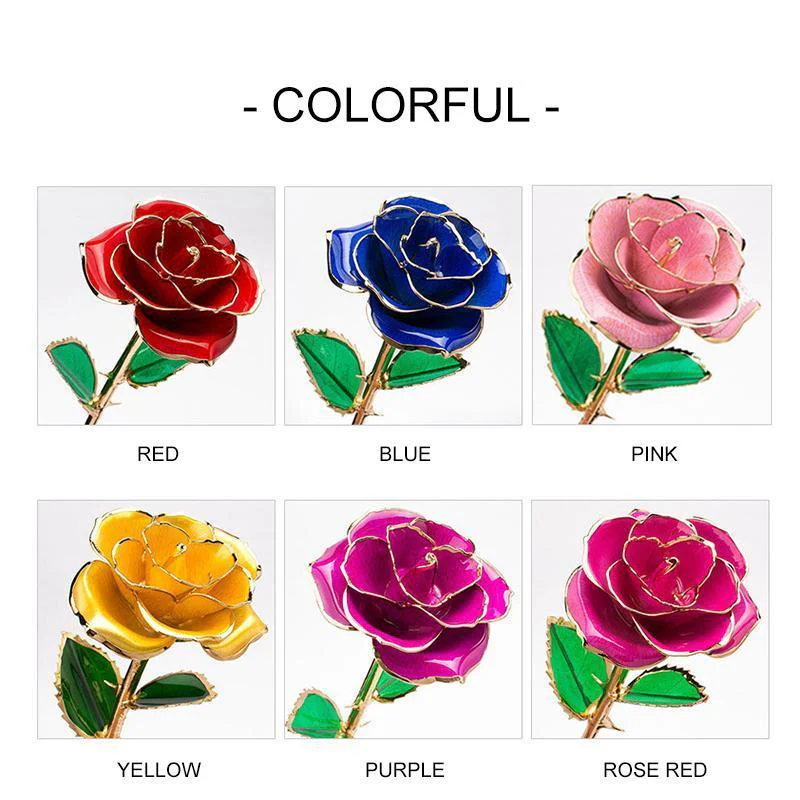 Bloom Eternal 24K Gold Rose - Image 3