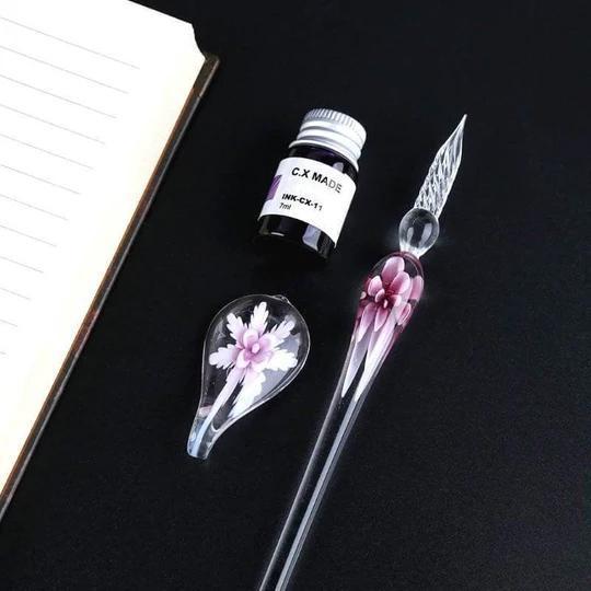 Calligraphy Pen Set with Ink and Pen Holder - Image 8