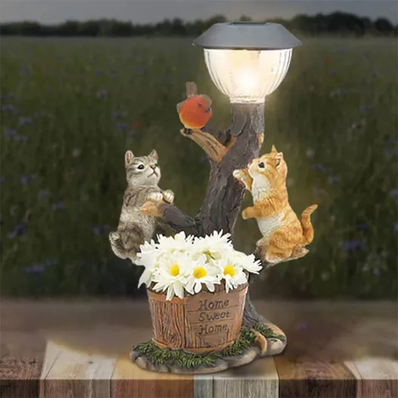 Cat and dog LED Light Sculpture - Image 4