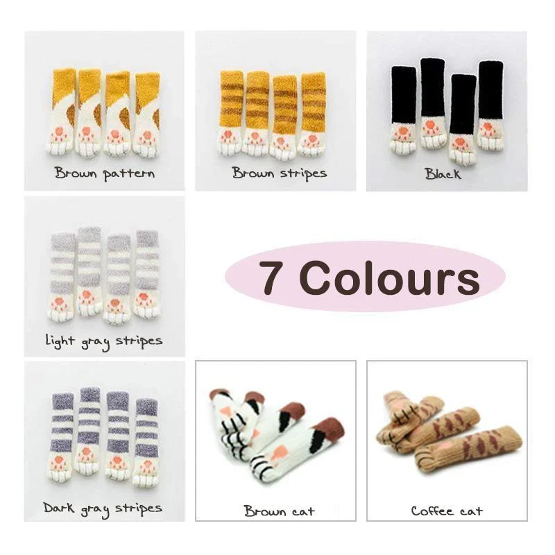 Cat Paw Chair Socks - Image 7