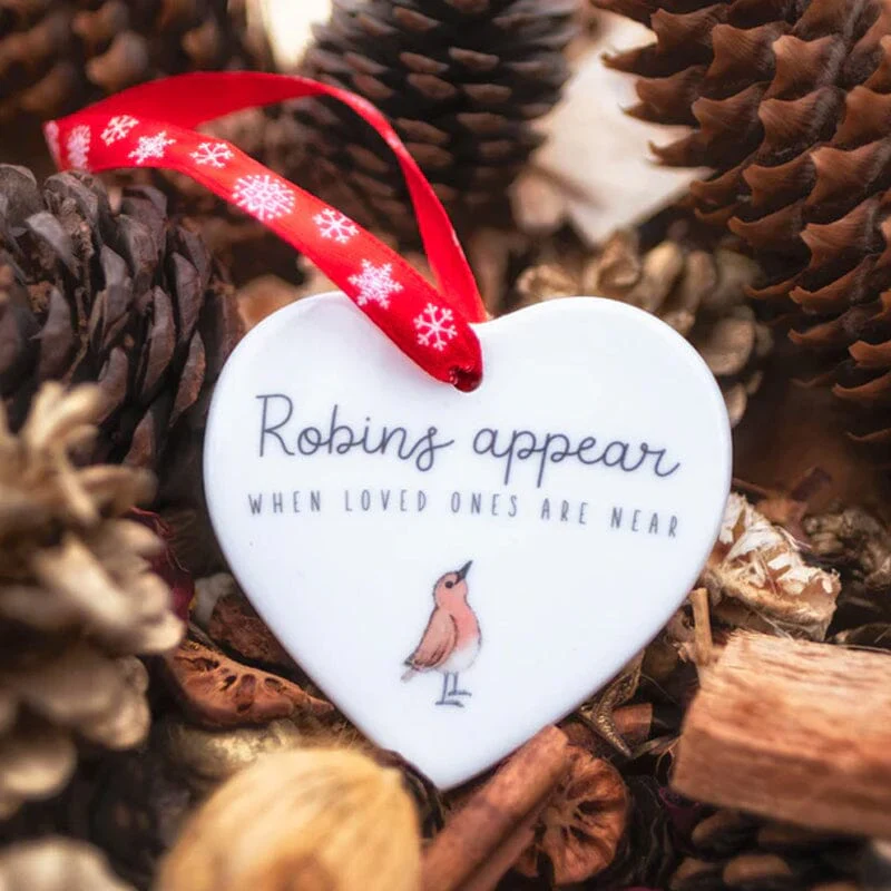 Ceramic Heart Hanging Ornament - Image 10