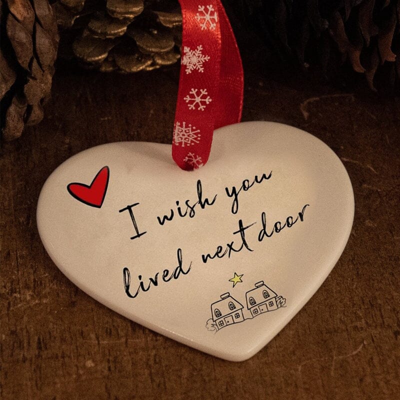 Ceramic Heart Hanging Ornament - Image 15