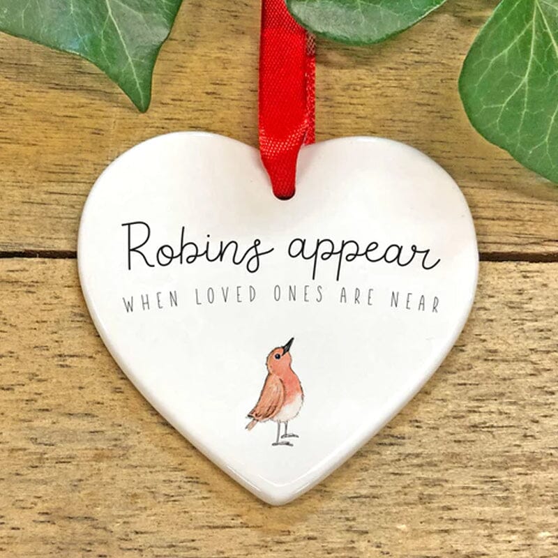 Ceramic Heart Hanging Ornament - Image 6