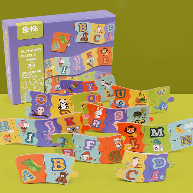Children Education Wood Puzzle Set - Image 6