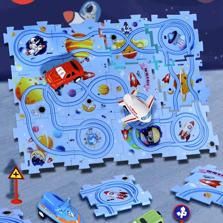 🧩Children's Educational Puzzle Track Car Play Set🧩 - Image 11