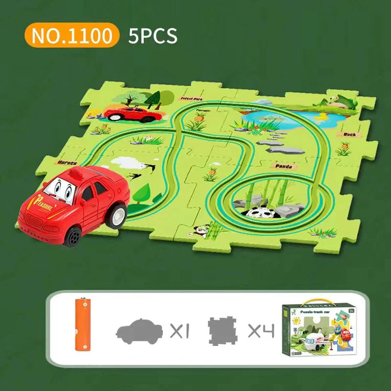 🧩Children's Educational Puzzle Track Car Play Set🧩 - Image 15